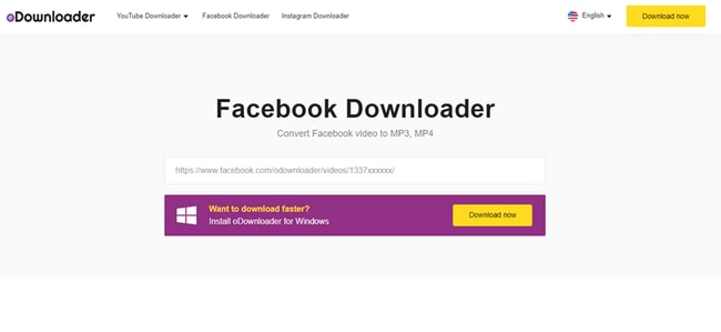 O-Downloader Facebook Downloader